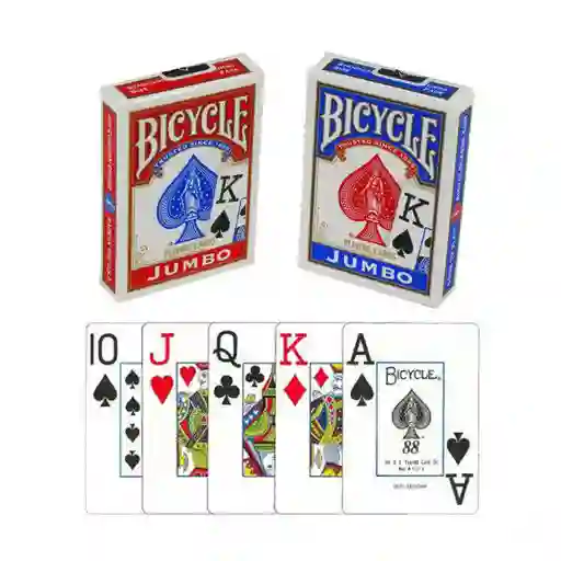 Baraja De Cartas Bicycle Jumbo