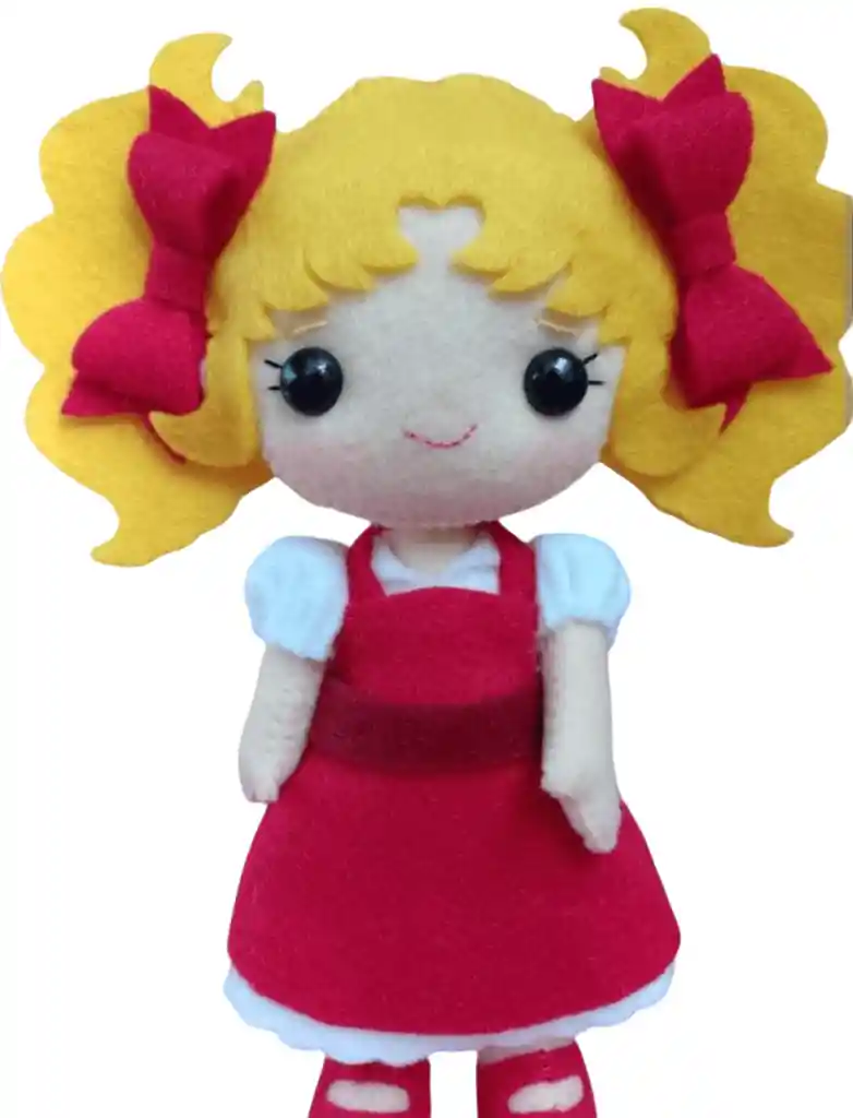 Muñeca Tejida Candy Candy 12 Cm