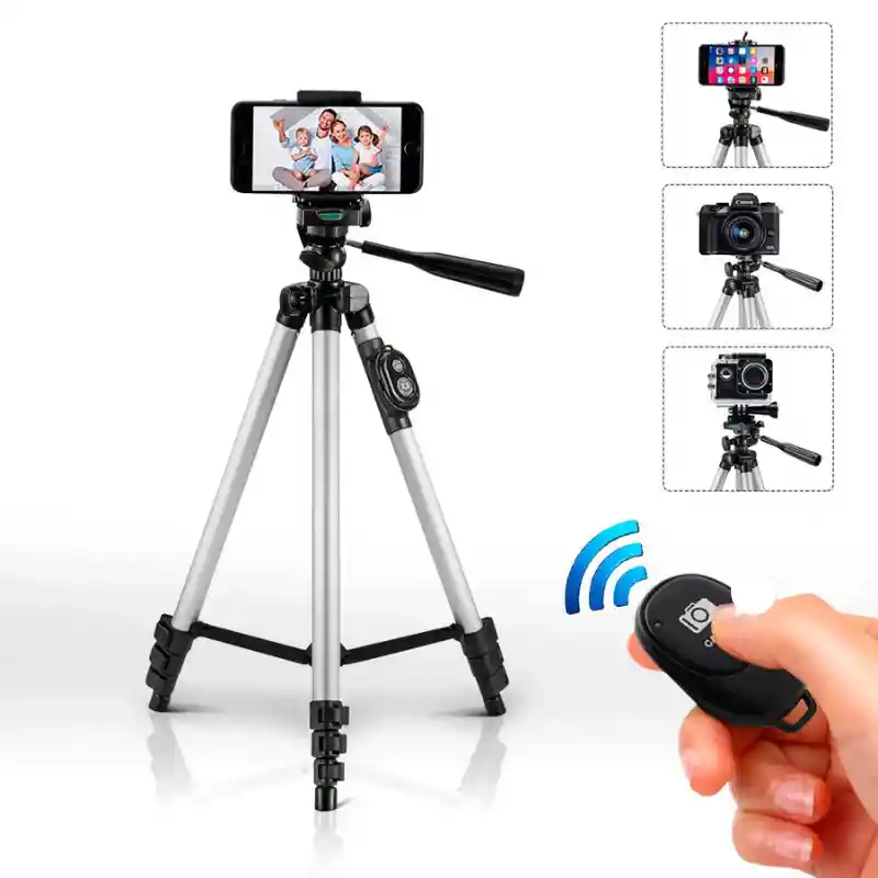 Trípode Profesional Dk-3888 Con Control Remoto