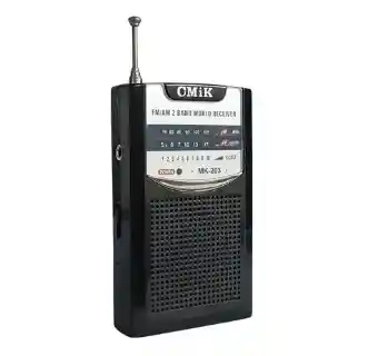Radio Portátil Cmik Mk-203 Am/fm - Radio Bolsillo Alta Calidad