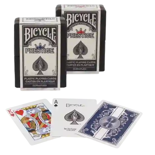 Baraja De Cartas Bicycle Prestige + Estuche