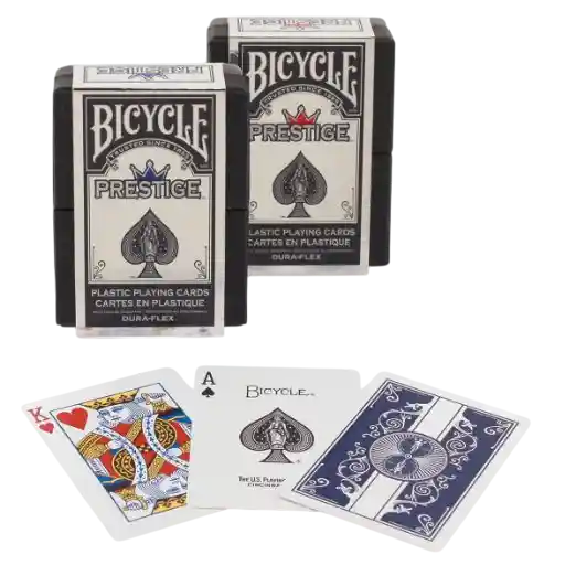 Baraja De Cartas Bicycle Prestige + Estuche