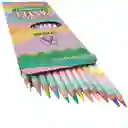 Lapices De Colores Pastel X12 De Artisan