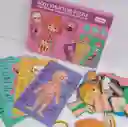 Rompecabezas Cuerpo Humano Con Tarjetas Educativas