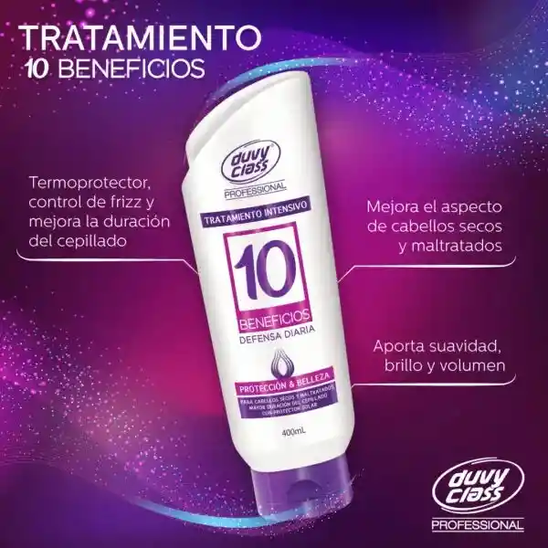 Tratamiento 10 Beneficios 400 Ml – Reparación Profunda Y Nutrición