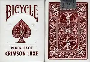 Baraja De Cartas Bicycle Crimson Luxe + Estuche