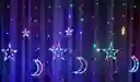 Cortina Luces De Luna Estrellas, Led Usb 3m Multicolor