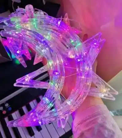 Cortina Luces De Luna Estrellas, Led Usb 3m Multicolor