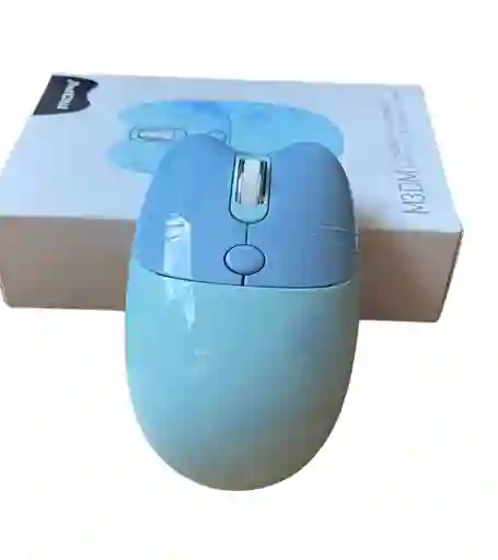 Mouse Inalambrico Mofii M3dm De Color Azul