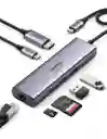 Hub Usb-c Ugreen 7 En 1 Hdmi 4k, Ethernet, 2x Usb, Sd/micro Sd