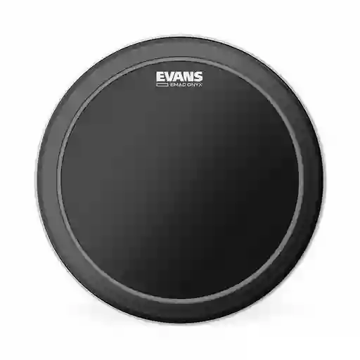 Parche Aceite 22" Evans Bd22emadonyx, Corrugado Y Con Sordina