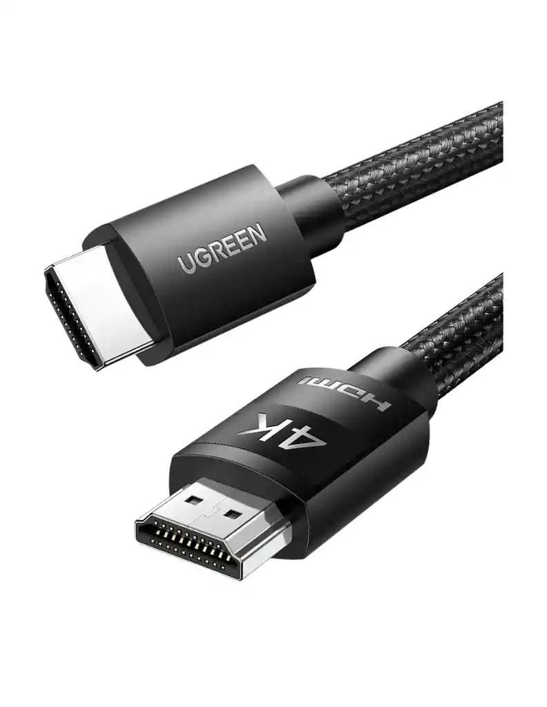 Cable Hdmi 2.0 Ugreen 4k 60hz 2m Alta Velocidad Trenzado Para Tv, Ps5, Xbox
