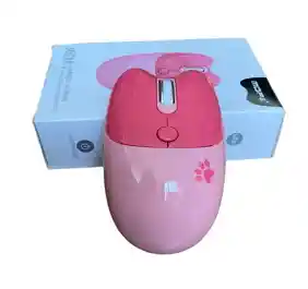 Mouse Inalambrico Mofii M3dm De Color Rosa
