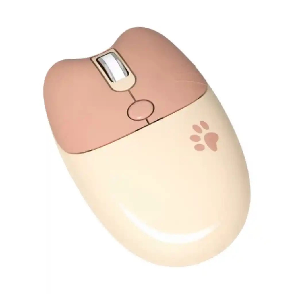 Mouse Inalambrico Mofii M3dm De Color Cafe