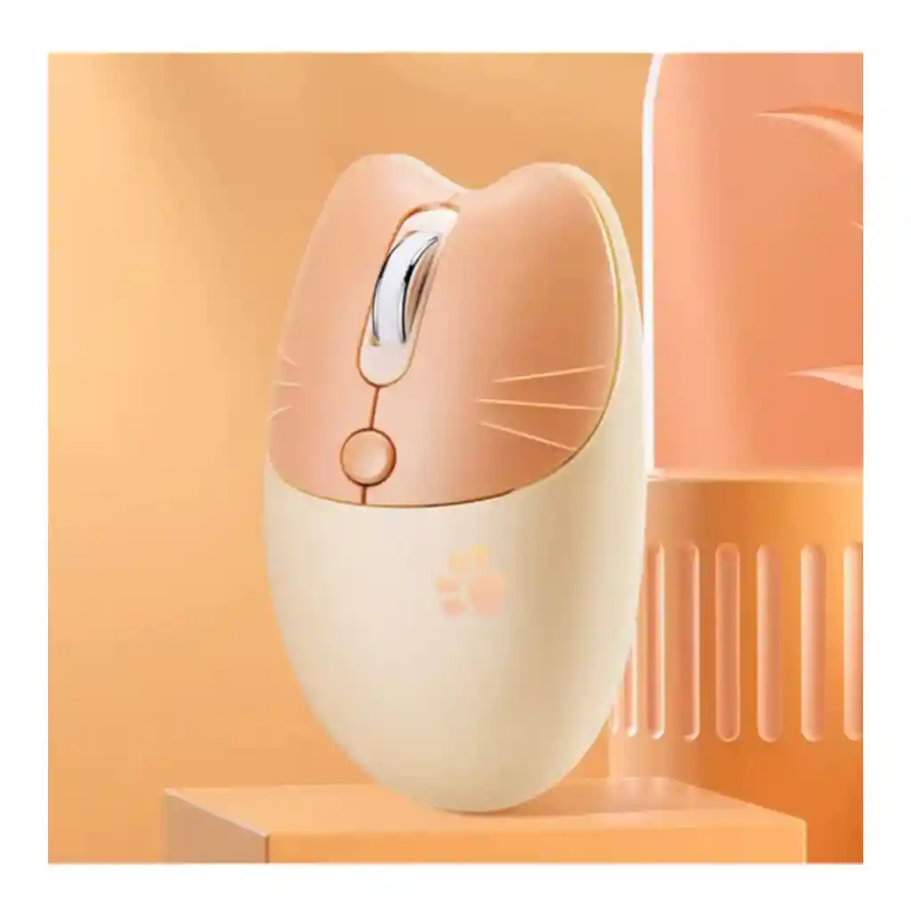 Mouse Inalambrico Mofii M3dm De Color Cafe