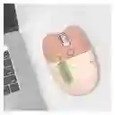 Mouse Inalambrico Mofii M3dm De Color Cafe