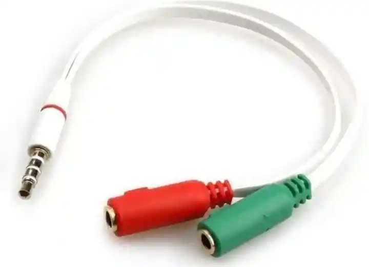 Cable Adaptador Convertidor Jack 3.5 Microfono/auricular