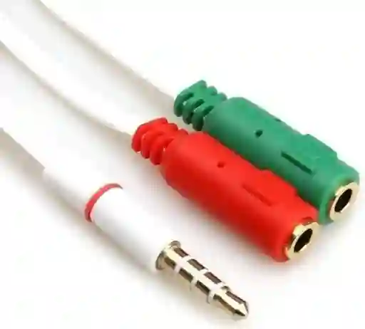 Cable Adaptador Convertidor Jack 3.5 Microfono/auricular