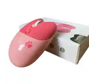 Mouse Inalambrico Mofii M3dm De Color Rosa