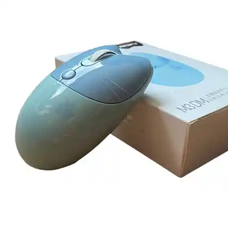 Mouse Inalambrico Mofii M3dm De Color Azul