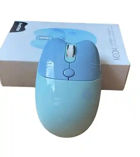 Mouse Inalambrico Mofii M3dm De Color Azul