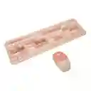 Combo Inalámbrico Teclado Y Mouse Mofii 666 Marron