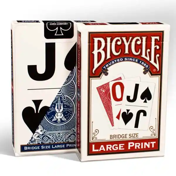 Baraja De Cartas Bicycle Large Print