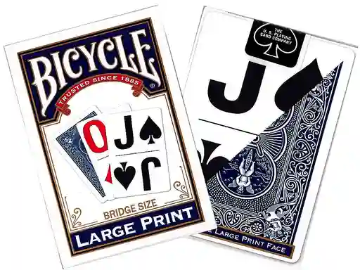 Baraja De Cartas Bicycle Large Print