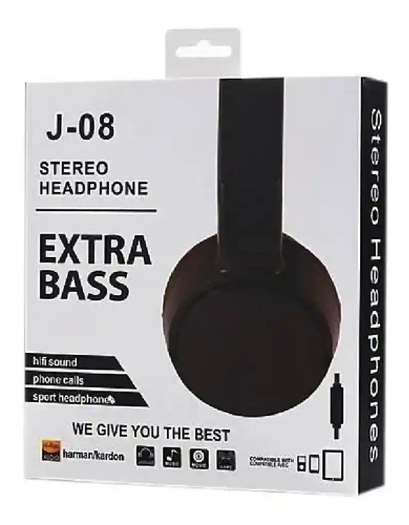 Diadema Con Cable Audifonos