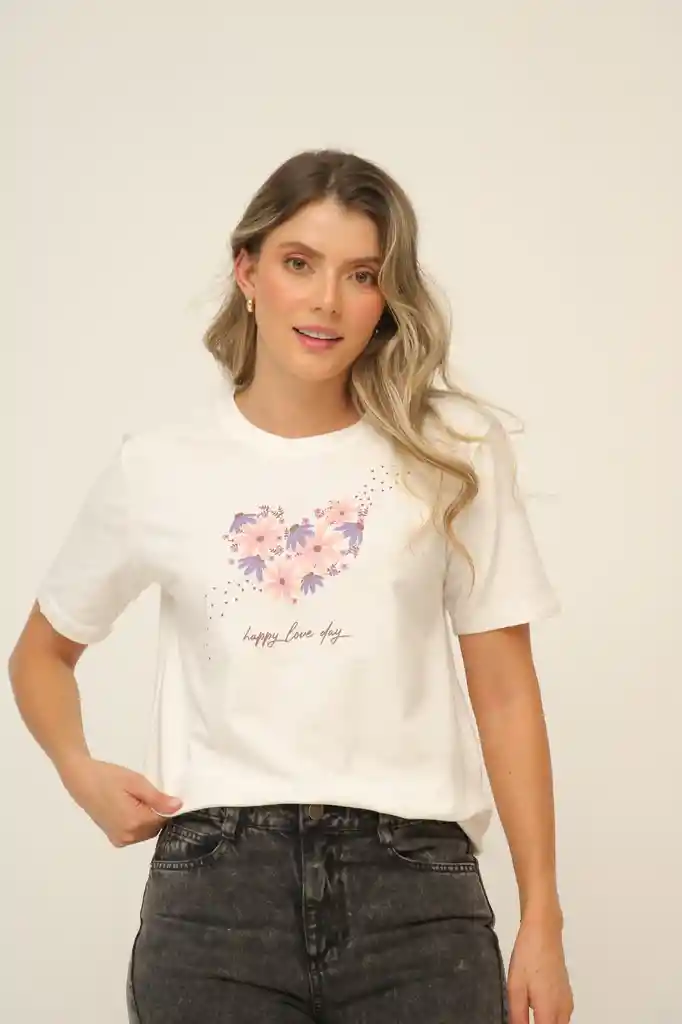 Camiseta Basica Para Dama