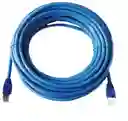 Cable De Red Lan Ethernet 3 Metros Utp Cat. 5e Rj45 Pc