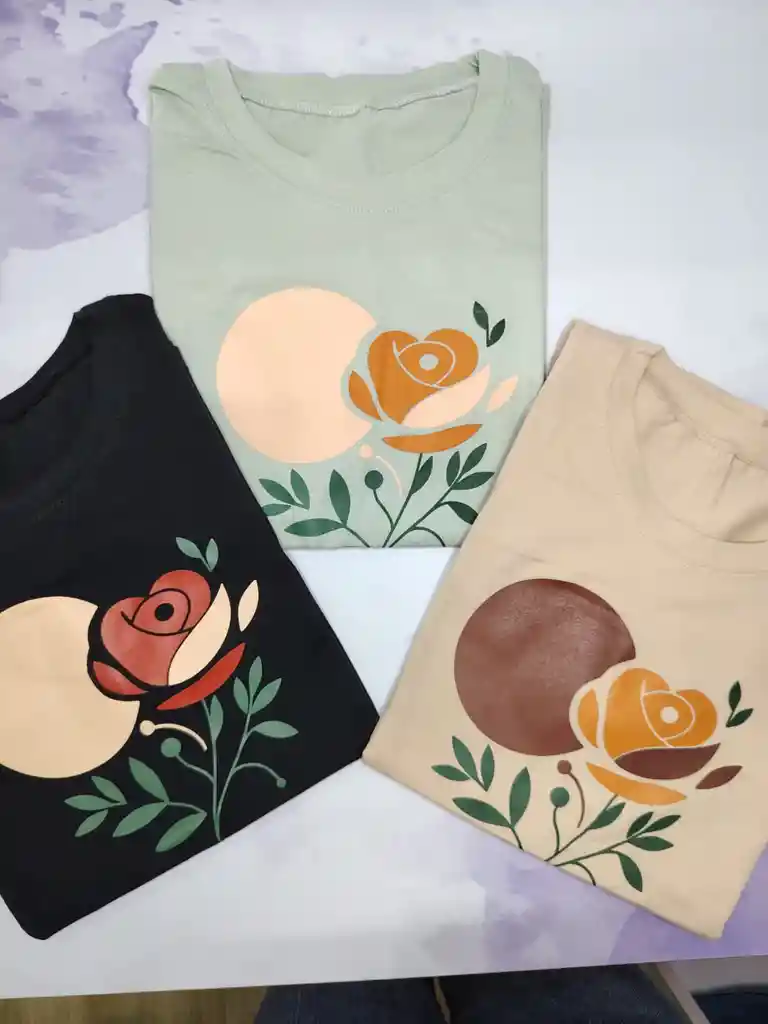 Camiseta Basica Para Dama