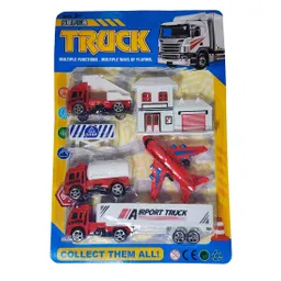 Camiones Tractomula Avion Transporte Bombero + Accesorios