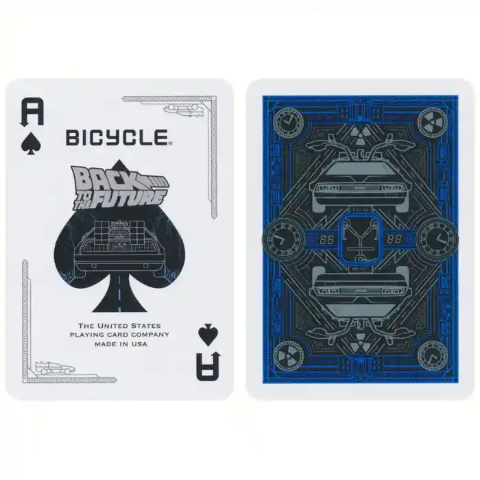 Baraja De Cartas Bicycle Back To The Future