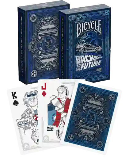 Baraja De Cartas Bicycle Back To The Future