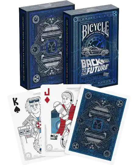 Baraja De Cartas Bicycle Back To The Future