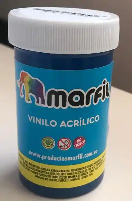 Pintura Vinilo Acrilico 150 Gm Azul