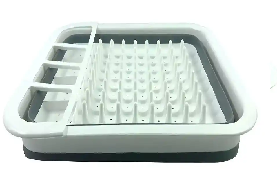 Estante De Platos Plegable Escurridor De Platos Plegable D