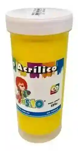 Pintura Vinilo Acrilico 125 Gm Amarillo