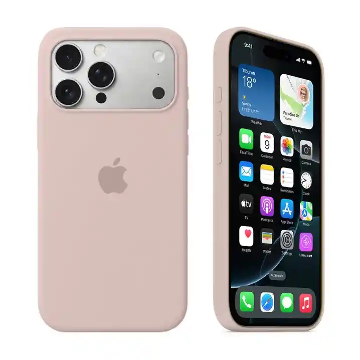 Silicon Case Iphone 17 Pro Max Palo De Rosa