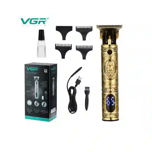 Maquina Patillera Barbería Recargable Vgr V-228