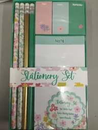 Set De Notas Adhesivas + Lapiz