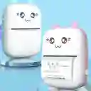 Mini Impresora Termica Portatil Inalambrica Bluetooth Rosada