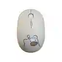 Combo Inalámbrico Teclado Y Mouse Silencioso Geezer Hello Bear