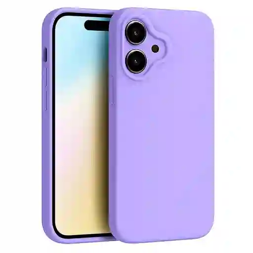 Silicon Case Iphone 16 Lila