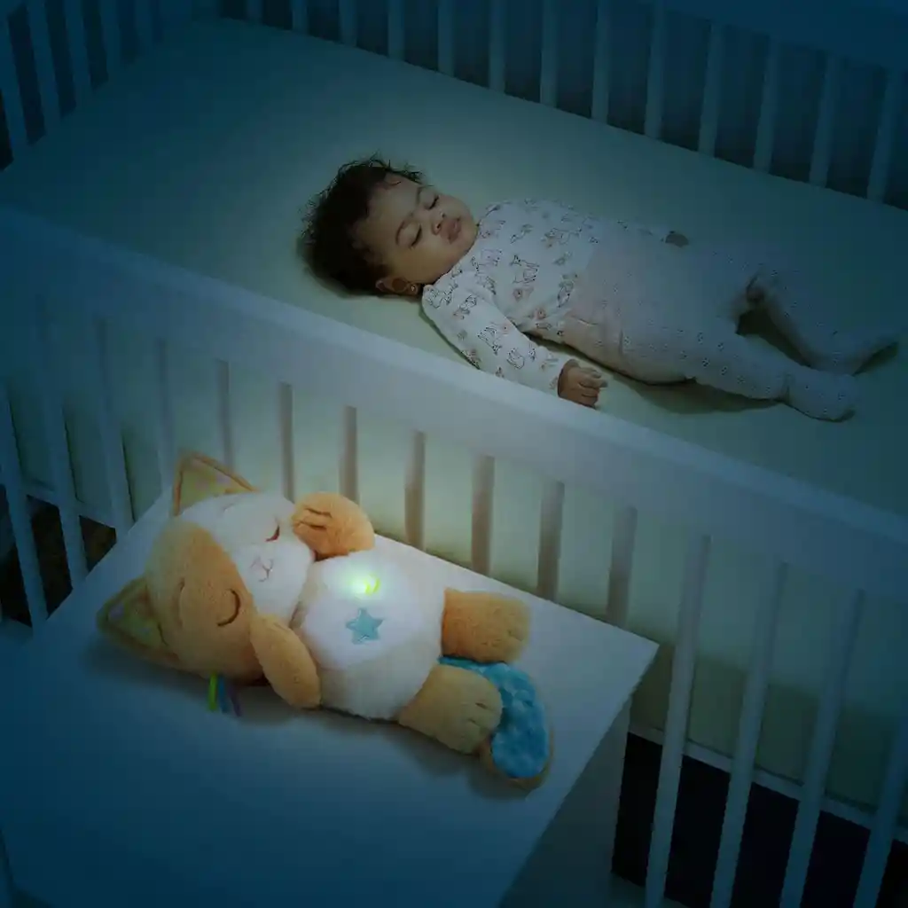 Juguete Estimulación Gatito Felices Sueños Sonido Para Bebés