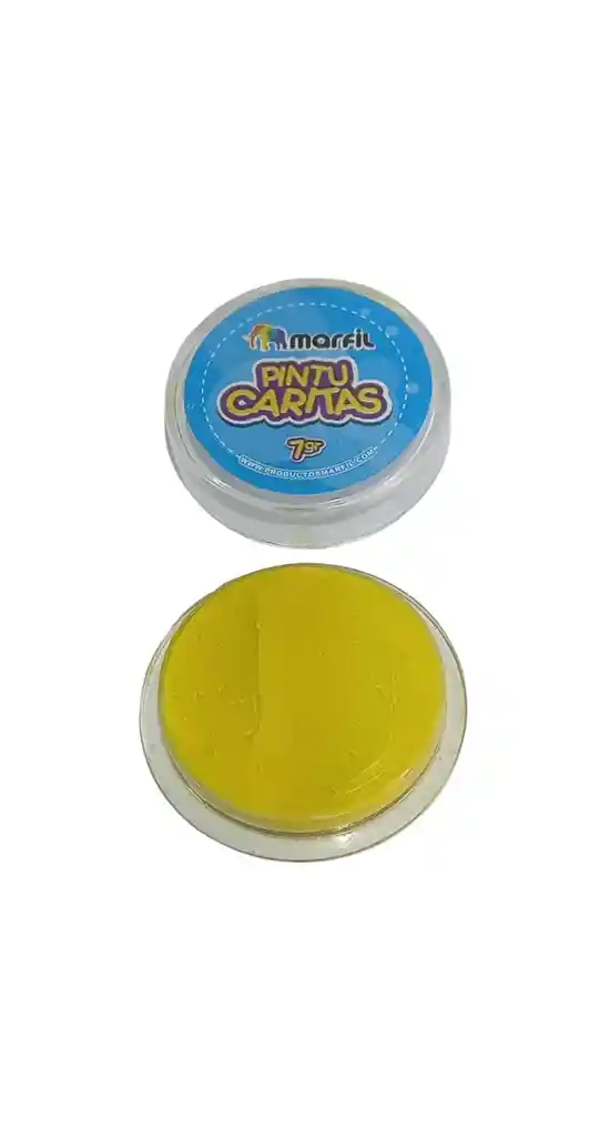Pintucarita 7 Gr Maquillaje Artístico Amarillo Halloween Carnaval Hora Loca Party