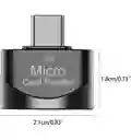 Mini Lector Usb Tipo 3.1 Para Memorias Microsd. Hasta 256gb