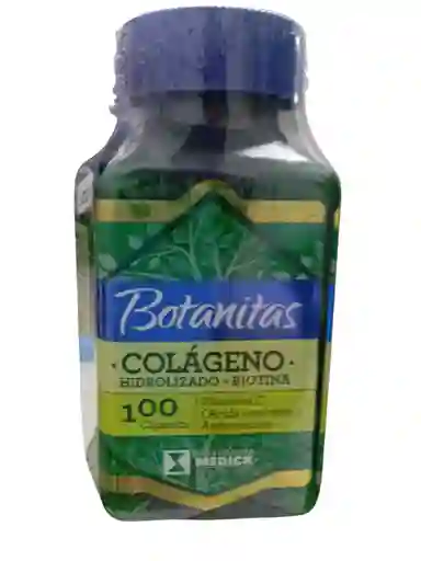 Colageno Hidrolizado Mas Biotina X 100 Capsulas Botanitas