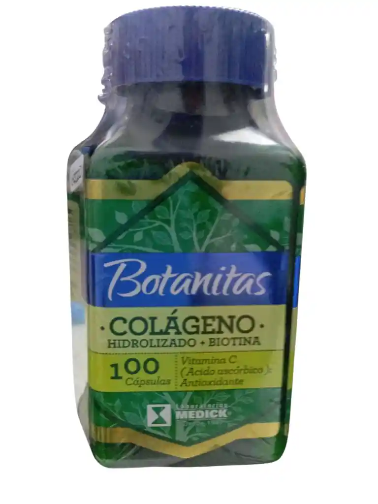 Colageno Hidrolizado Mas Biotina X 100 Capsulas Botanitas